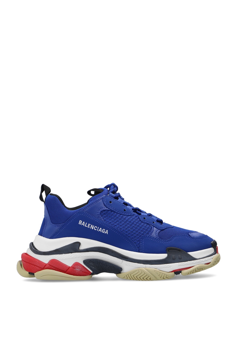 Balenciaga triple s sale sneaker blue white orange